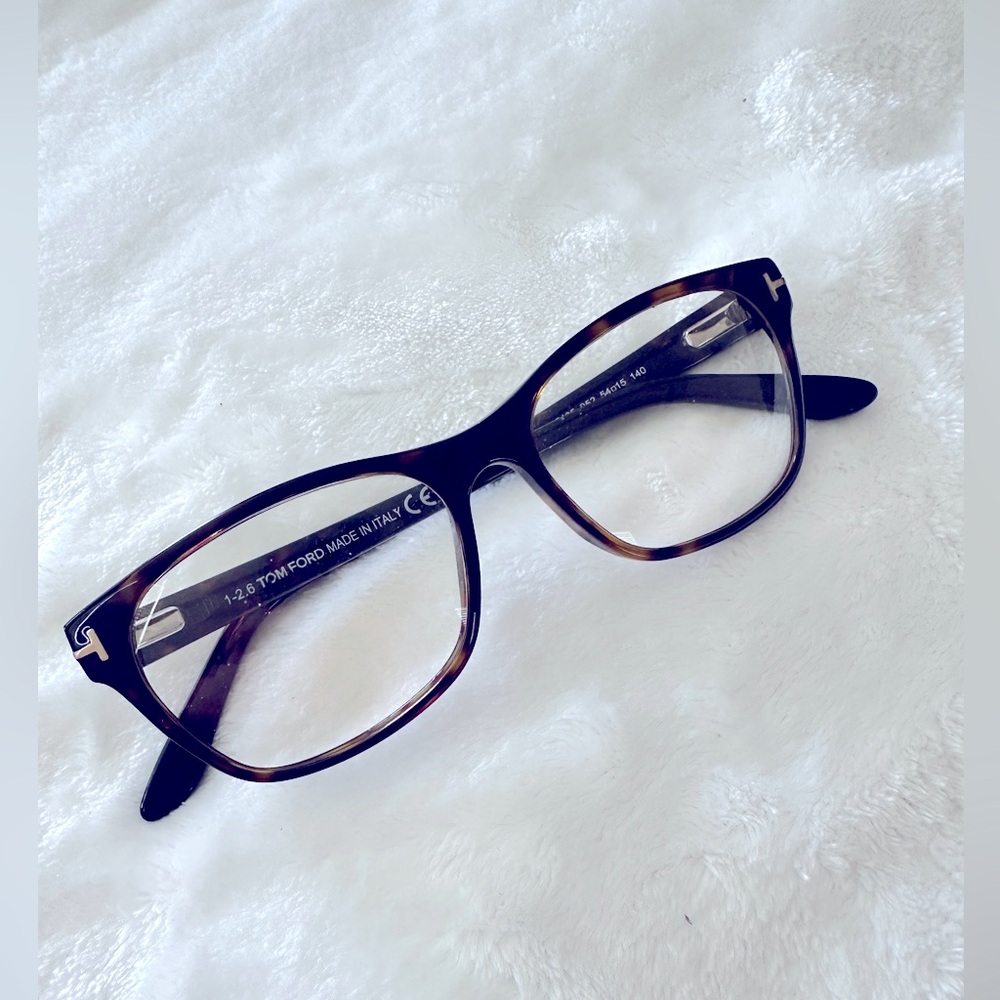 Tom Ford Brown Eyeglasses with Case